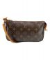 LOUIS VUITTON（ルイ ヴィトン）の古着「ポシェット・アクセソワール」｜ブラウン