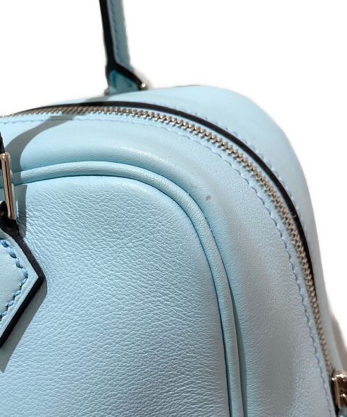 HERMES（エルメス）HERMES (エルメス) ミニプリュム20 スカイブルー サイズ:20の古着・服飾アイテム