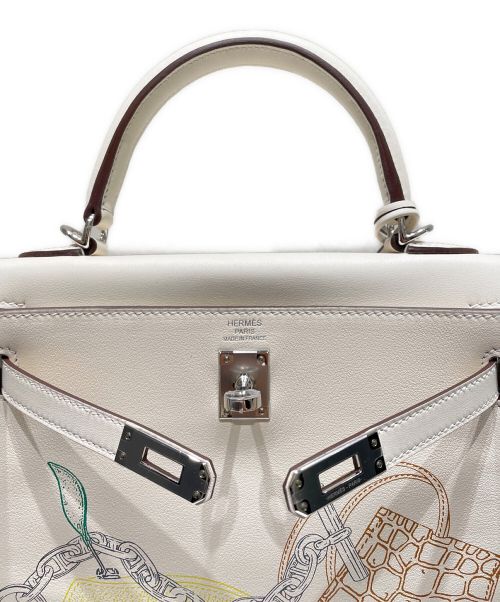 HERMES（エルメス）HERMES (エルメス) ケリー25 ホワイト サイズ:25の古着・服飾アイテム