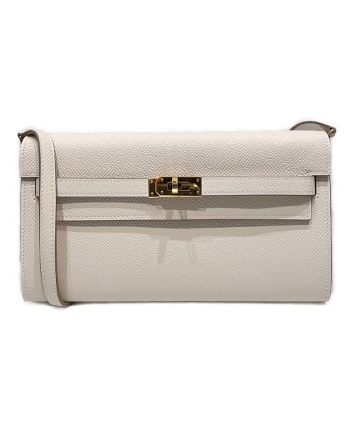 HERMES（エルメス）HERMES (エルメス) ケリートゥーゴー ホワイト サイズ:-の古着・服飾アイテム