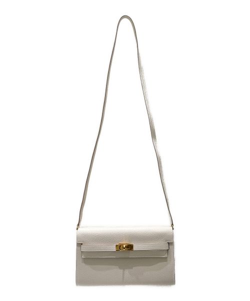 HERMES（エルメス）HERMES (エルメス) ケリートゥーゴー ホワイト サイズ:-の古着・服飾アイテム