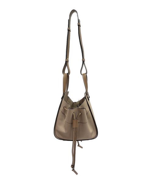 LOEWE（ロエベ）LOEWE (ロエベ) ハンモック ドローストリング スモール ベージュ サイズ:スモールの古着・服飾アイテム