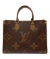 LOUIS VUITTON（ルイ ヴィトン）の古着「オンザゴーMM」｜ブラウン