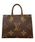 LOUIS VUITTON（ルイ ヴィトン）の古着「オンザゴーMM」｜ブラウン