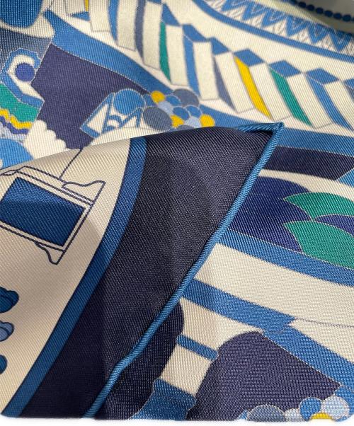 HERMES（エルメス）HERMES (エルメス) カレ90 ネイビー サイズ:90 未使用品の古着・服飾アイテム