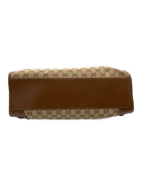 GUCCI（グッチ）GUCCI×BALENCIAGA (グッチ×バレンシアガ) 2WAYショルダーバッグ ベージュの古着・服飾アイテム