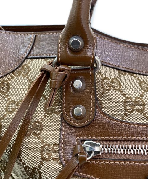 GUCCI（グッチ）GUCCI×BALENCIAGA (グッチ×バレンシアガ) Neo Classic The Hacker Project ベージュの古着・服飾アイテム
