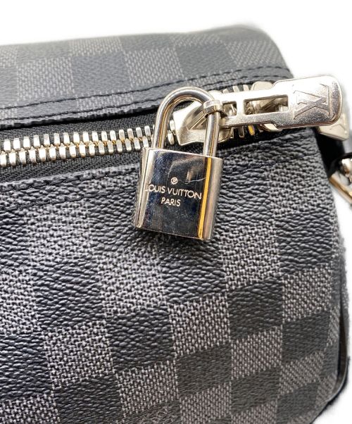 LOUIS VUITTON（ルイ ヴィトン）LOUIS VUITTON (ルイ ヴィトン) キーポルバンドリエール ブラック サイズ:45の古着・服飾アイテム
