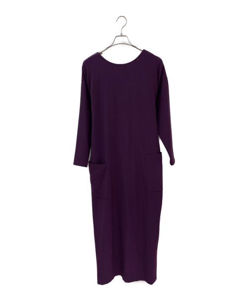 AULA AILA（アウラアイラ）AULA AILA (アウラアイラ) WAIST WRAP DRESS バイオレットの古着・服飾アイテム