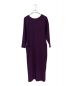 AULA AILA（アウラアイラ）の古着「WAIST WRAP DRESS」｜バイオレット