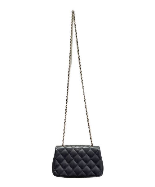 CHANEL（シャネル）CHANEL (シャネル) ミニマトラッセ ブラック サイズ:ミニの古着・服飾アイテム