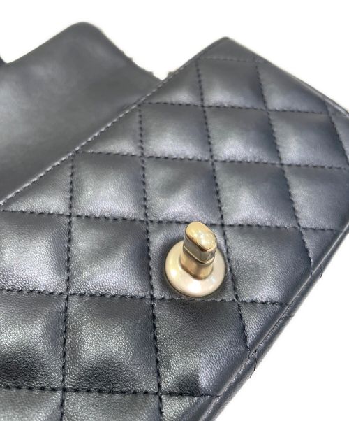 CHANEL（シャネル）CHANEL (シャネル) ミニマトラッセ ブラック サイズ:ミニの古着・服飾アイテム