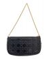 Christian Dior (クリスチャン ディオール) カナージュチェーンポシェット ブラック サイズ:-：42800円