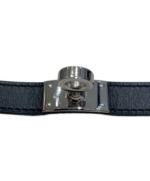 HERMES（エルメス）HERMES (エルメス) ケリーブレスレット ブラック サイズ:Mの古着・服飾アイテム