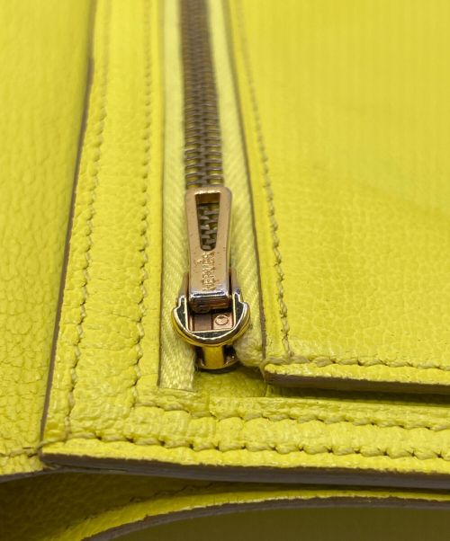 HERMES（エルメス）HERMES (エルメス) ベアンコンパクト イエロー サイズ:コンパクトの古着・服飾アイテム