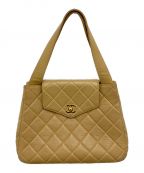 CHANELシャネル）の古着「ココマークトートバッグ」｜ベージュ
