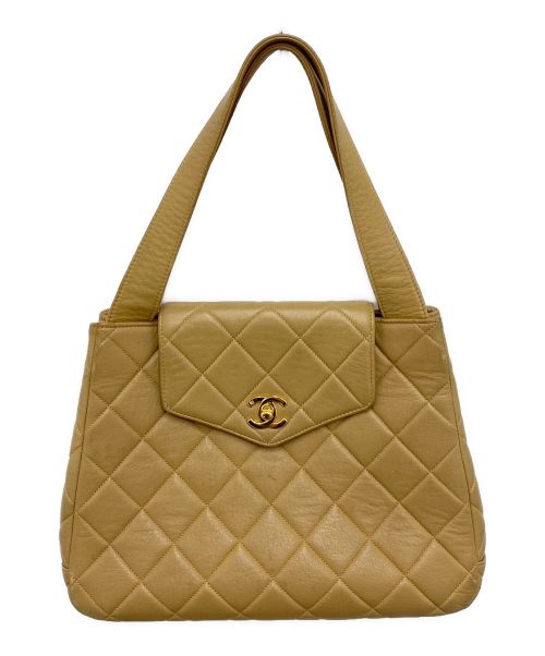CHANEL（シャネル）CHANEL (シャネル) ココマークトートバッグ ベージュ サイズ:-の古着・服飾アイテム