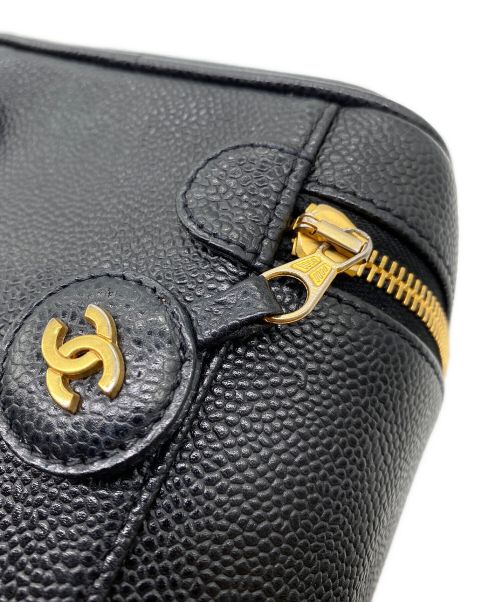 CHANEL（シャネル）CHANEL (シャネル) バニティバッグ ブラック サイズ:-の古着・服飾アイテム