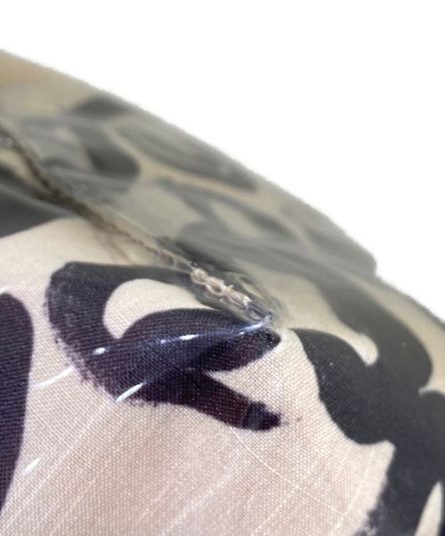 MARNI（マルニ）MARNI (マルニ) ビニールトートバッグ ベージュ×ブラックの古着・服飾アイテム