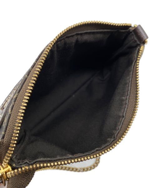 LOUIS VUITTON（ルイ ヴィトン）LOUIS VUITTON (ルイ ヴィトン) モノグラムミニラン ミニポシェット ブラウン サイズ:-の古着・服飾アイテム