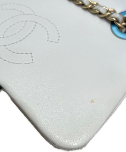 CHANEL（シャネル）CHANEL (シャネル) バイカラーミニマトラッセ ブラック×ホワイトの古着・服飾アイテム