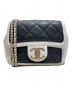 CHANEL（シャネル）の古着「バイカラーミニマトラッセ」｜ブラック×ホワイト
