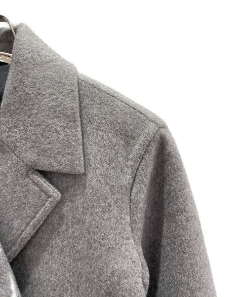 CELINE（セリーヌ）CELINE (セリーヌ) カシミヤショートコート グレー サイズ:34の古着・服飾アイテム