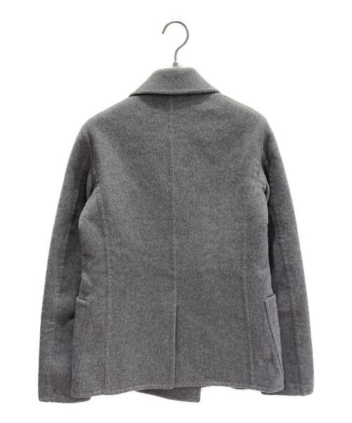 CELINE（セリーヌ）CELINE (セリーヌ) カシミヤショートコート グレー サイズ:34の古着・服飾アイテム