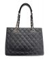 CHANEL (シャネル) チェーントートバッグ ブラック：348000円