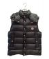 MONCLER（モンクレール）の古着「フーデットダウンベスト」｜ブラック