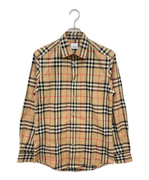 BURBERRY（バーバリー）BURBERRY (バーバリー) チェックシャツ ベージュ サイズ:XSの古着・服飾アイテム