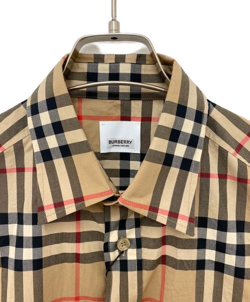BURBERRY（バーバリー）BURBERRY (バーバリー) チェックシャツ ベージュ サイズ:XSの古着・服飾アイテム