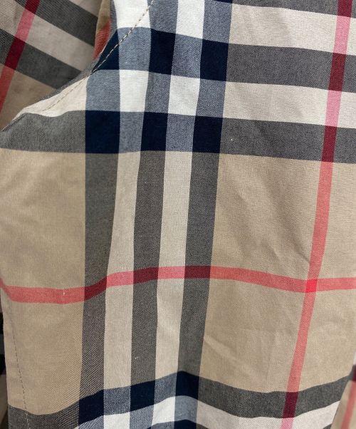 BURBERRY（バーバリー）BURBERRY (バーバリー) チェックシャツ ベージュ サイズ:XSの古着・服飾アイテム