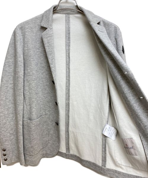 MONCLER（モンクレール）MONCLER (モンクレール) WIMEREUX GIACCA ライトグレー サイズ:3の古着・服飾アイテム