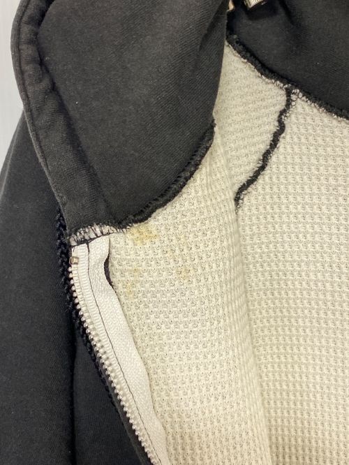 CHROME HEARTS（クロムハーツ）CHROME HEARTS (クロムハーツ) ジップパーカー ブラック サイズ:Lの古着・服飾アイテム