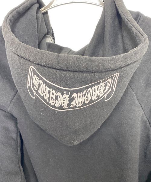 CHROME HEARTS（クロムハーツ）CHROME HEARTS (クロムハーツ) ジップパーカー ブラック サイズ:Lの古着・服飾アイテム