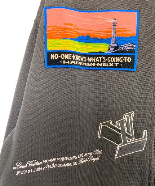 LOUIS VUITTON（ルイ ヴィトン）LOUIS VUITTON (ルイ ヴィトン) ジップパーカー ブラック サイズ:XLの古着・服飾アイテム