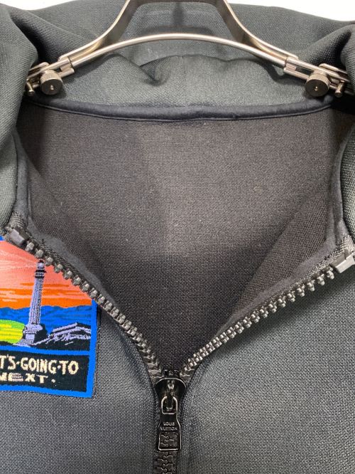 LOUIS VUITTON（ルイ ヴィトン）LOUIS VUITTON (ルイ ヴィトン) ジップパーカー ブラック サイズ:XLの古着・服飾アイテム