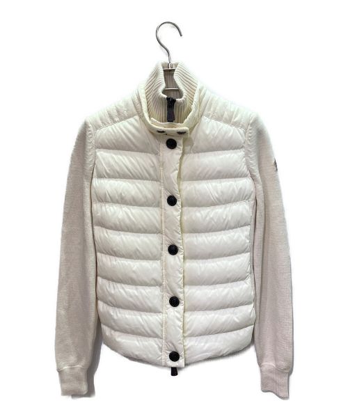 MONCLER（モンクレール）MONCLER (モンクレール) ダウンジャケット アイボリー サイズ:XSの古着・服飾アイテム
