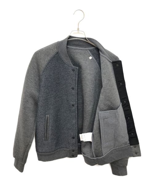 MONCLER（モンクレール）MONCLER (モンクレール) ボンディングジャケット グレー サイズ:Lの古着・服飾アイテム