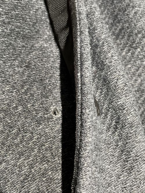 MONCLER（モンクレール）MONCLER (モンクレール) ボンディングジャケット グレー サイズ:Lの古着・服飾アイテム