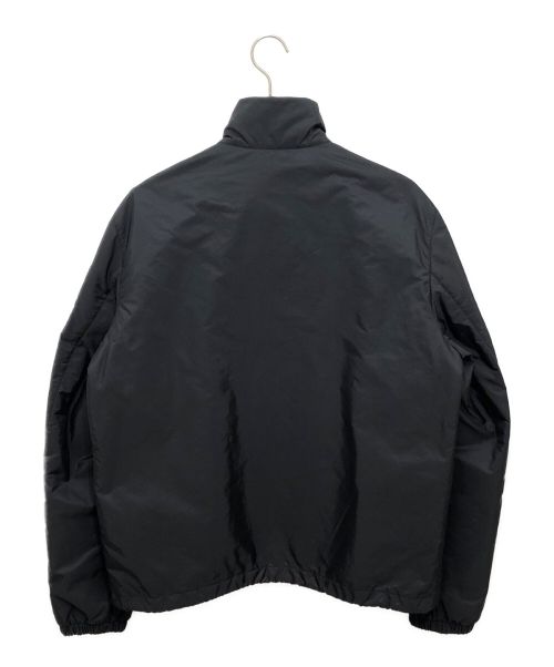 PRADA（プラダ）PRADA (プラダ) ロゴプレートブルゾン ブラック サイズ:52の古着・服飾アイテム