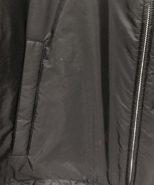 PRADA（プラダ）PRADA (プラダ) ロゴプレートブルゾン ブラック サイズ:52の古着・服飾アイテム
