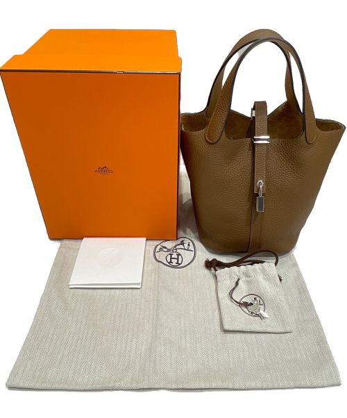 HERMES（エルメス）HERMES (エルメス) ピコタンロックPM ブラウン サイズ:PMの古着・服飾アイテム