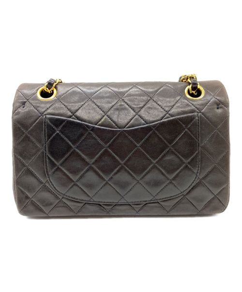 CHANEL（シャネル）CHANEL (シャネル) ダブルフラップマトラッセ ブラック サイズ:-の古着・服飾アイテム