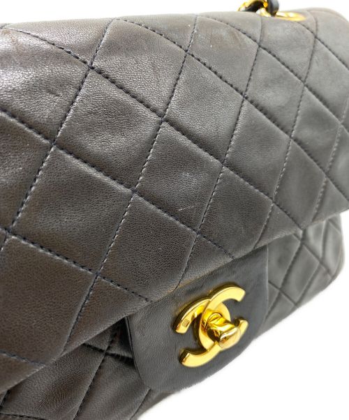 CHANEL（シャネル）CHANEL (シャネル) ダブルフラップマトラッセ ブラック サイズ:-の古着・服飾アイテム