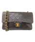 CHANEL（シャネル）の古着「ダブルフラップマトラッセ」｜ブラック