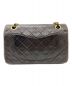 CHANEL (シャネル) ダブルフラップマトラッセ ブラック サイズ:-：348000円