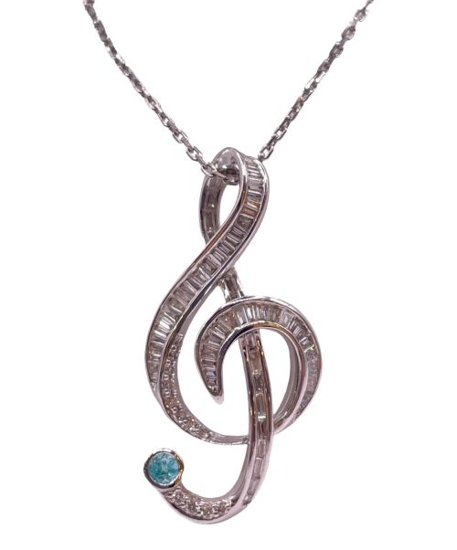 NO BRAND（ノーブランド）NO BRAND (ノーブランド) 音符モチーフ ネックレス サイズ:-の古着・服飾アイテム