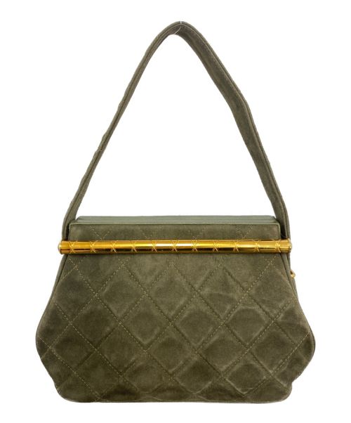 CHANEL（シャネル）CHANEL (シャネル) マトラッセハンドバッグ カーキ サイズ:-の古着・服飾アイテム